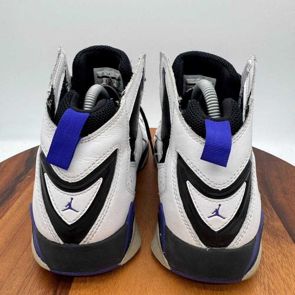 Nike Air Jordan True Flight Shoes Mens 11.5 White Black Basketball Sneakers